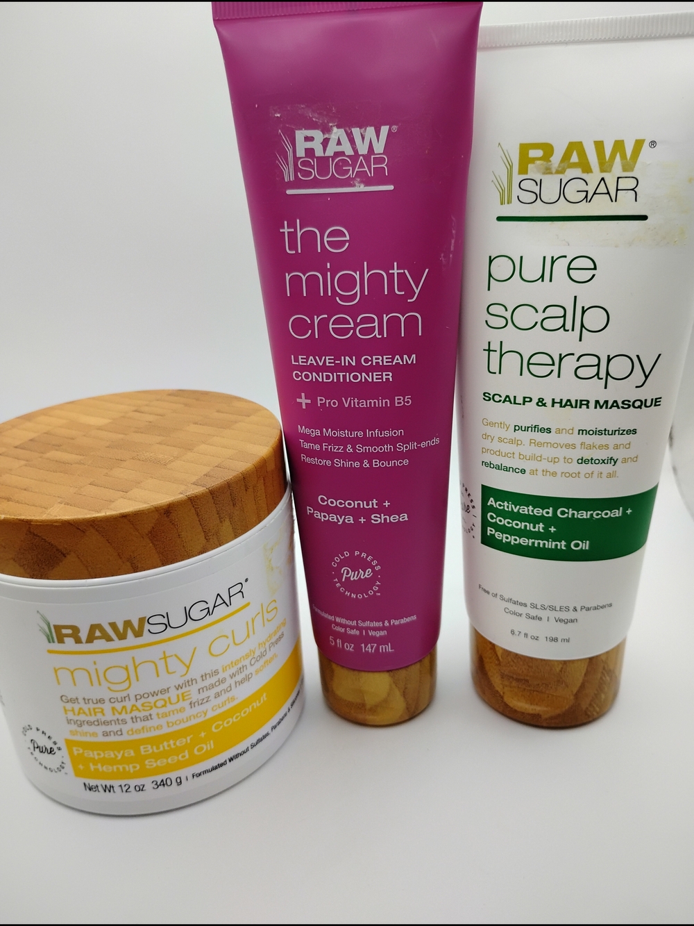 Raw Sugar  Hair Treatment Set